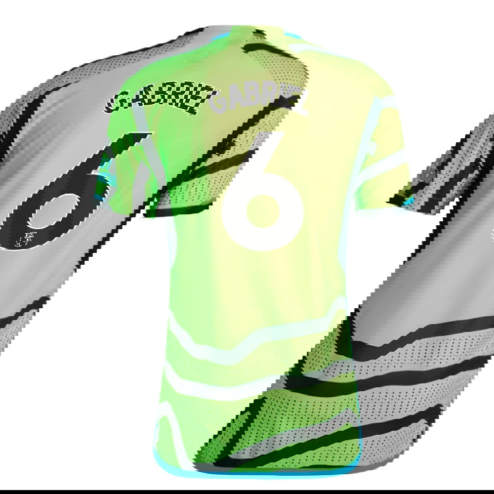 2023-2024 Arsenal Authentic Away Shirt (Gabriel 6)