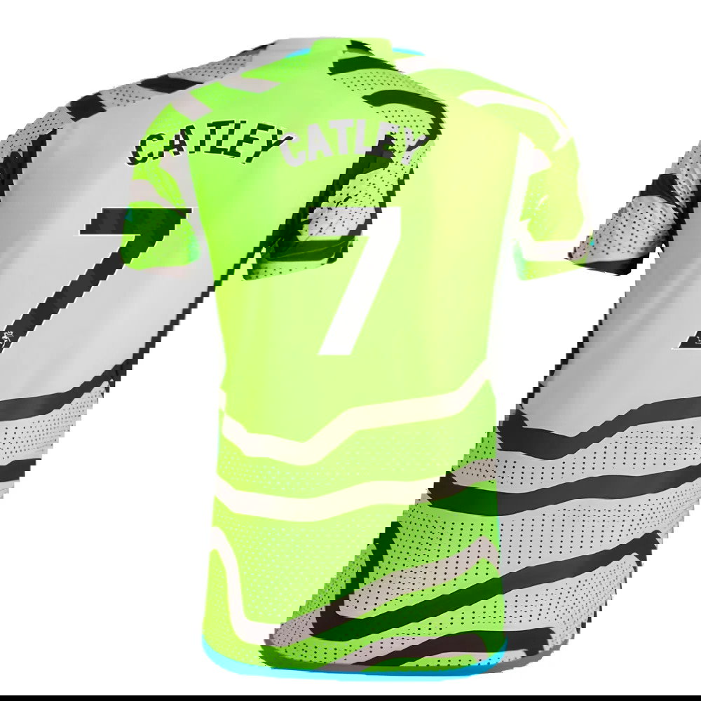 2023-2024 Arsenal Authentic Away Shirt (Ladies) (Catley 7)