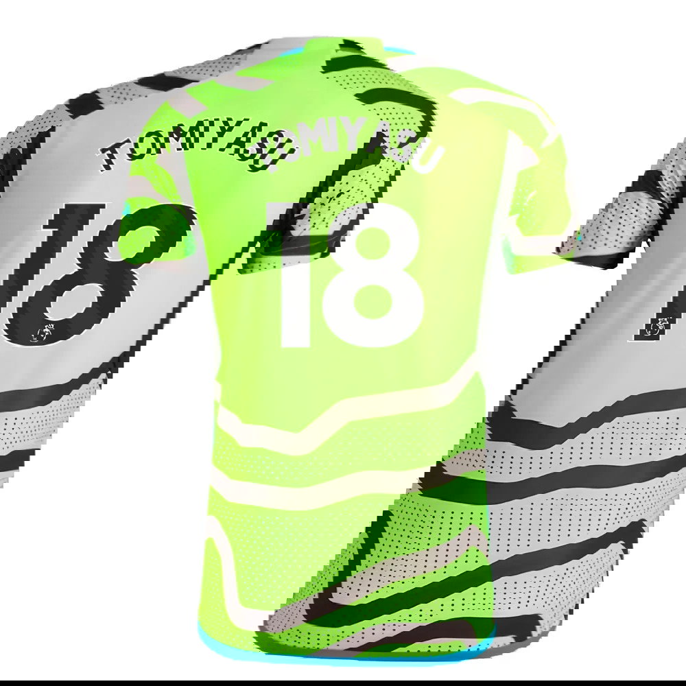 2023-2024 Arsenal Authentic Away Shirt (Ladies) (Tomiyasu 18)