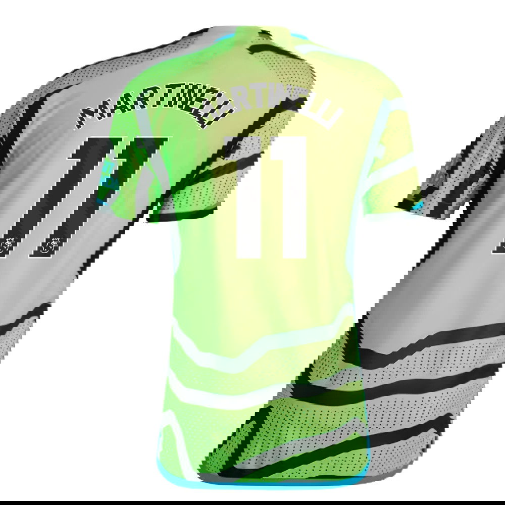 2023-2024 Arsenal Authentic Away Shirt (Martinelli 11)