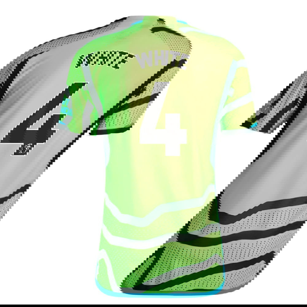2023-2024 Arsenal Authentic Away Shirt (White 4)