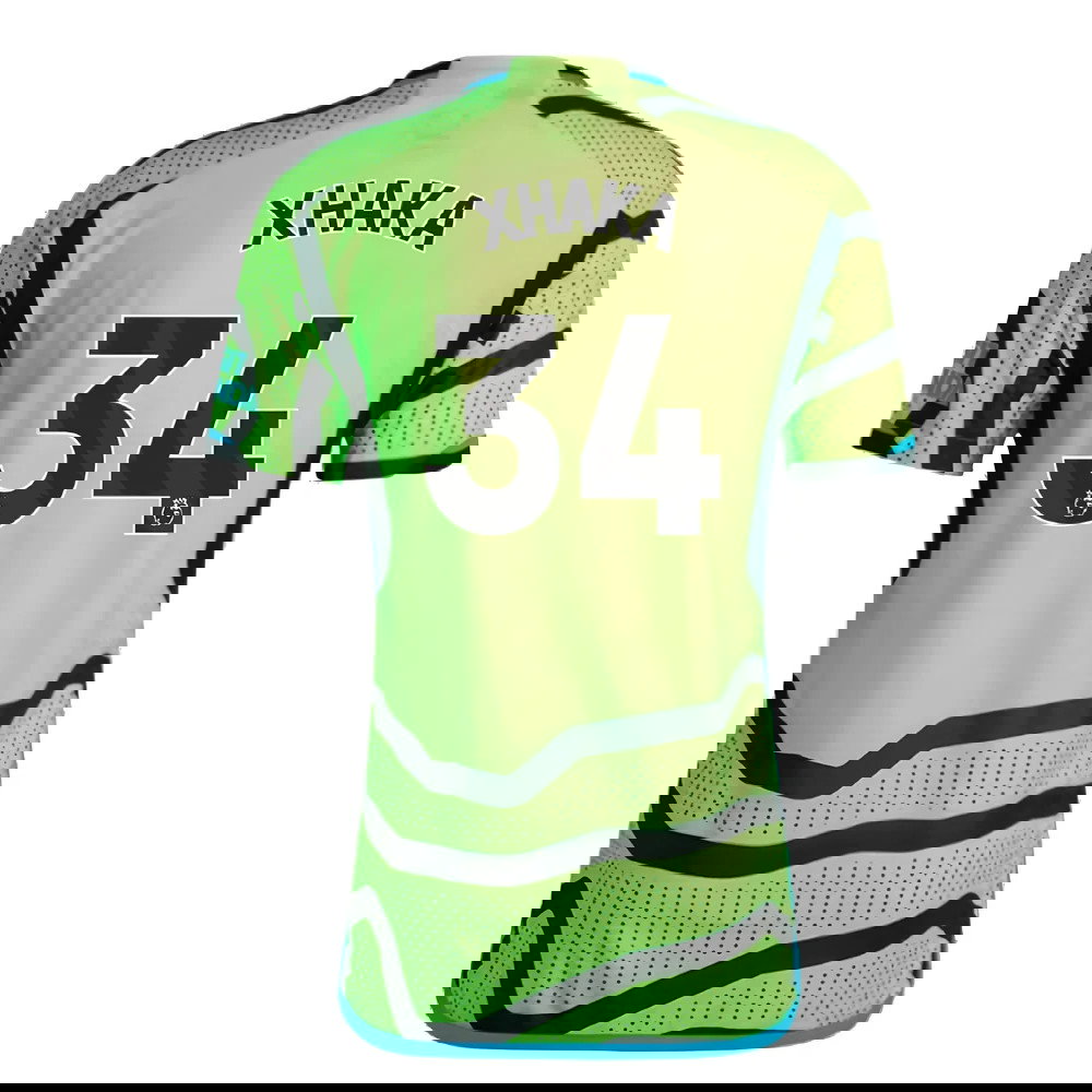 2023-2024 Arsenal Authentic Away Shirt (Xhaka 34)