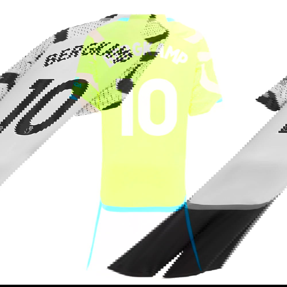 2023-2024 Arsenal Away Mini Kit (Bergkamp 10)