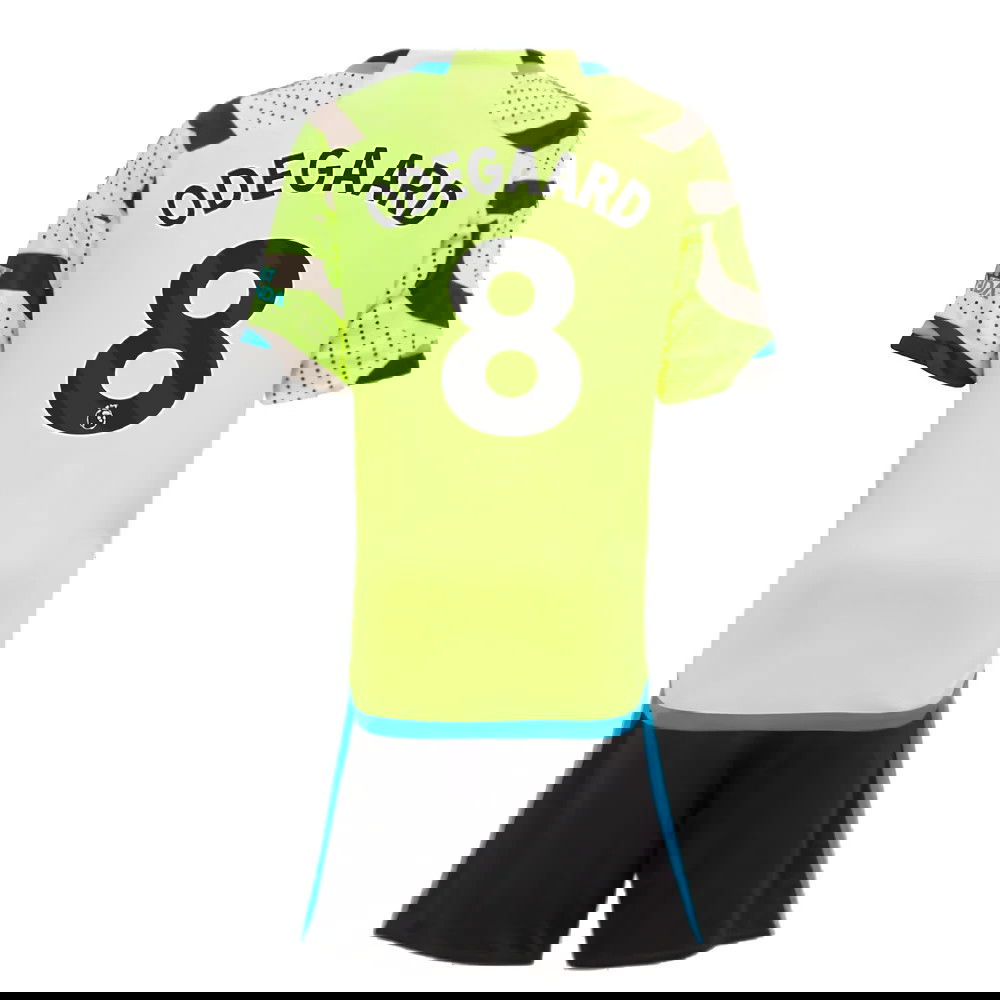 2023-2024 Arsenal Away Mini Kit (Odegaard 8)