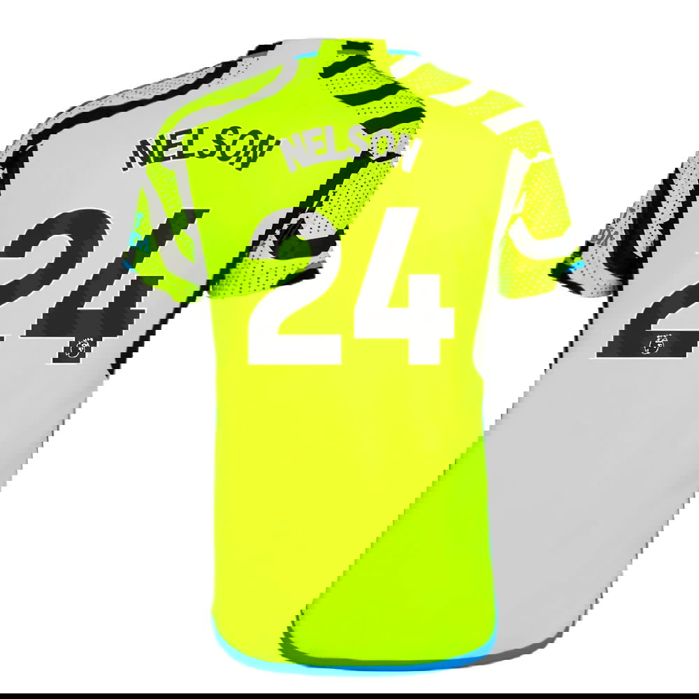 2023-2024 Arsenal Away Shirt (Kids) (Nelson 24)