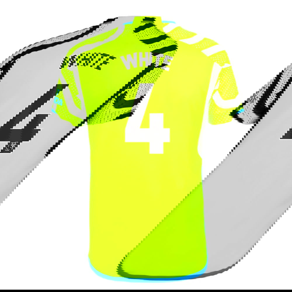 2023-2024 Arsenal Away Shirt (Kids) (White 4)