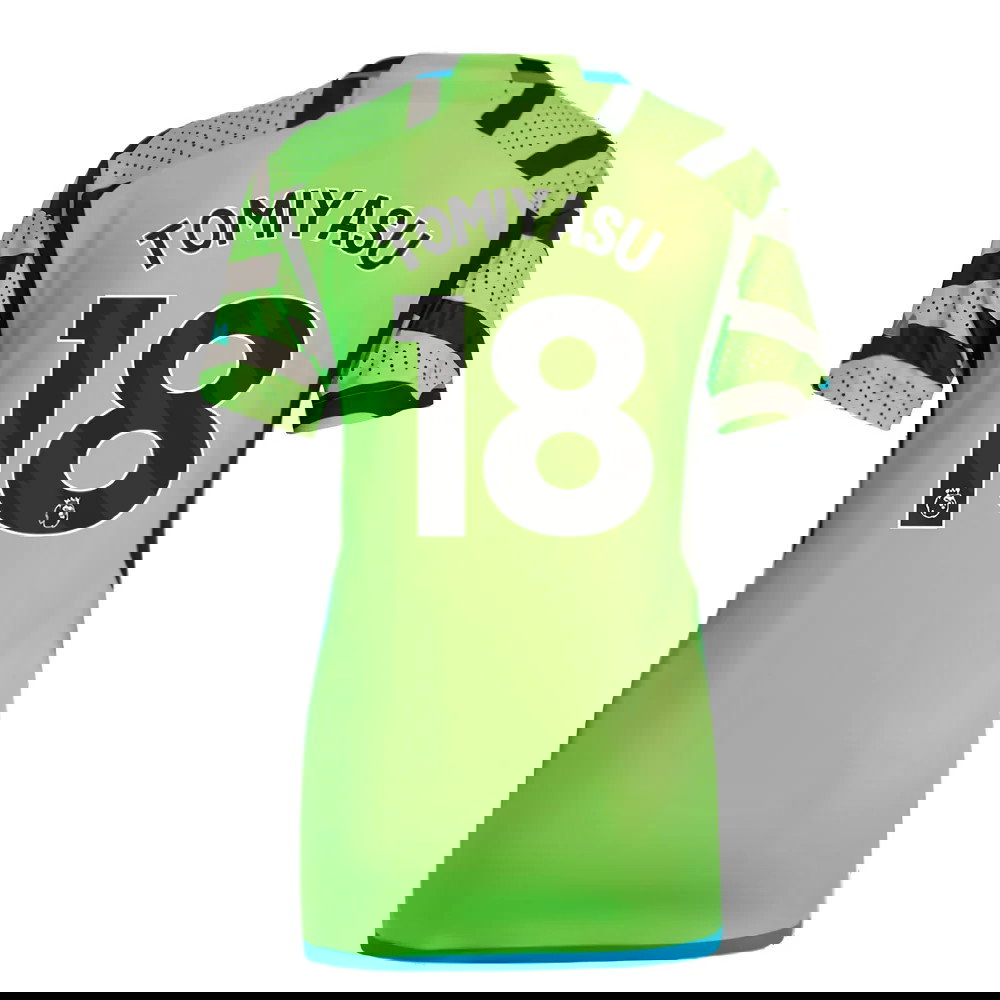 2023-2024 Arsenal Away Shirt (Ladies) (Tomiyasu 18)