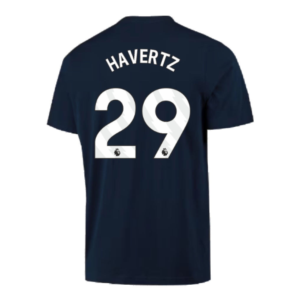 2023-2024 Arsenal DNA Graphic Tee (Navy) (Havertz 29)