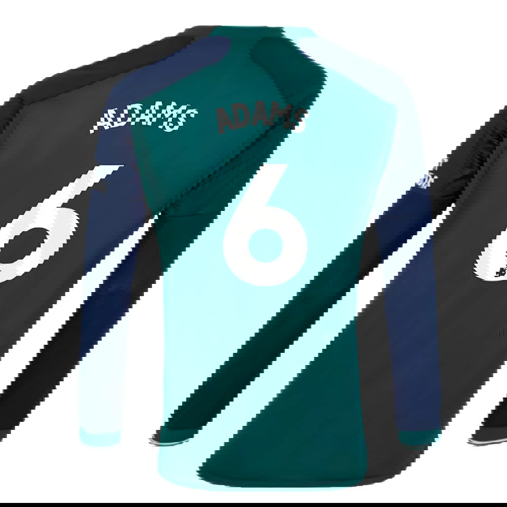 2023-2024 Arsenal Long Sleeve Third Shirt (Adams 6)