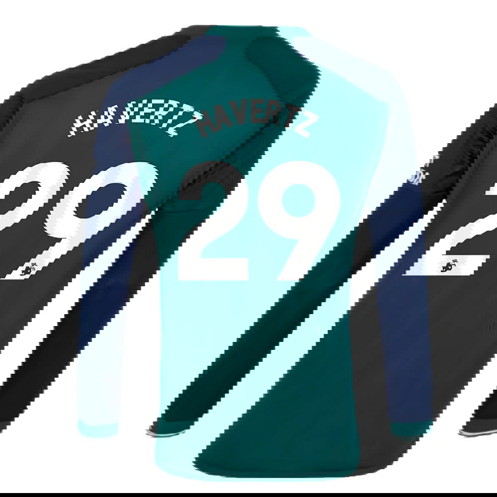 2023-2024 Arsenal Long Sleeve Third Shirt (Havertz 29)