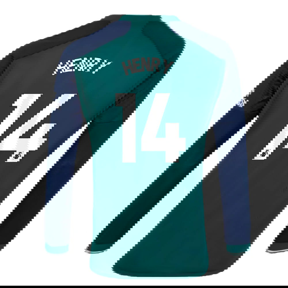 2023-2024 Arsenal Long Sleeve Third Shirt (Henry 14)