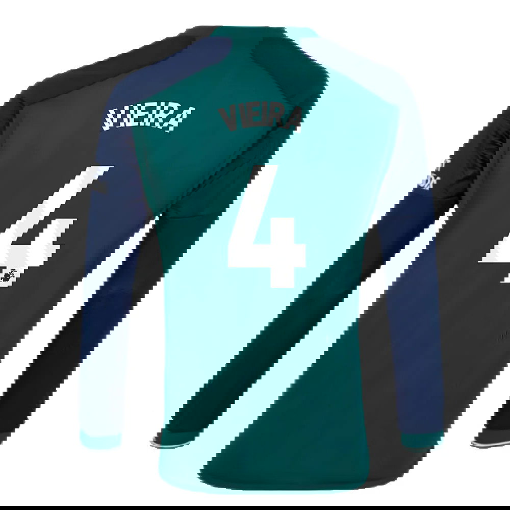 2023-2024 Arsenal Long Sleeve Third Shirt (Vieira 4)