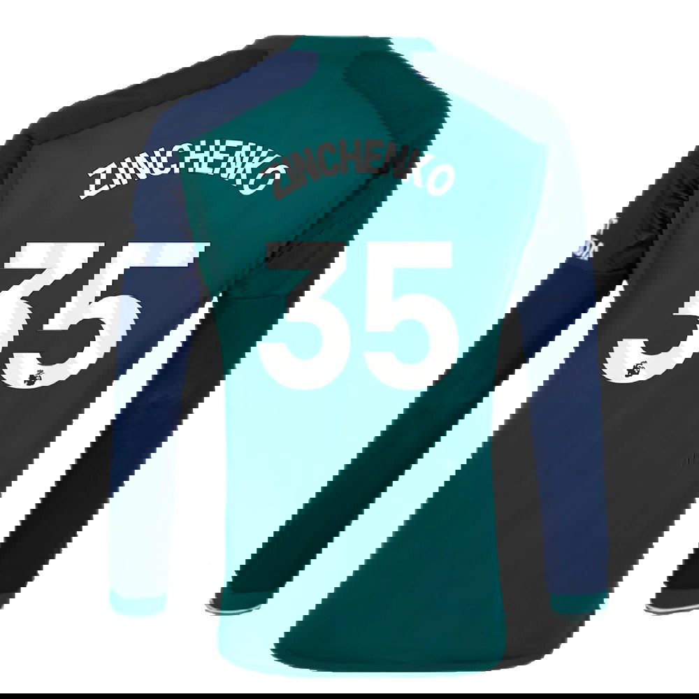 2023-2024 Arsenal Long Sleeve Third Shirt (Zinchenko 35)
