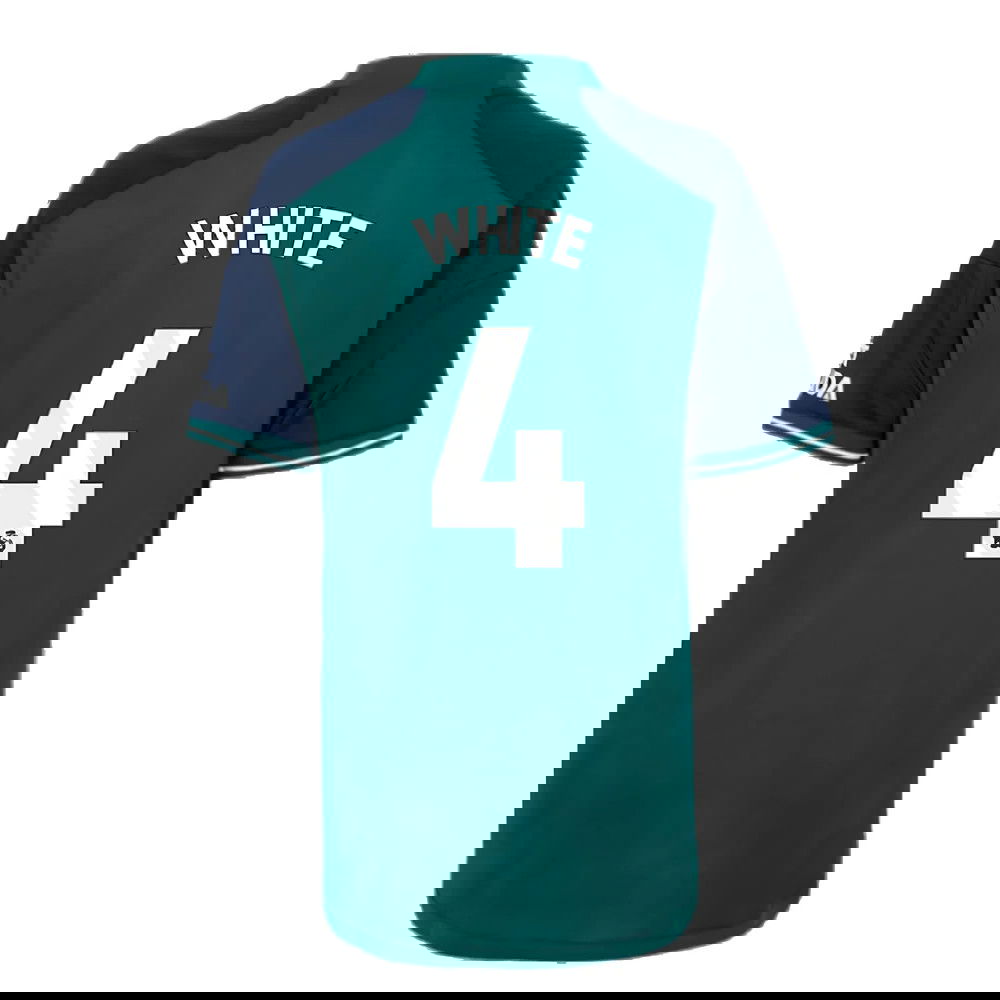 2023-2024 Arsenal Third Shirt (Kids) (White 4)