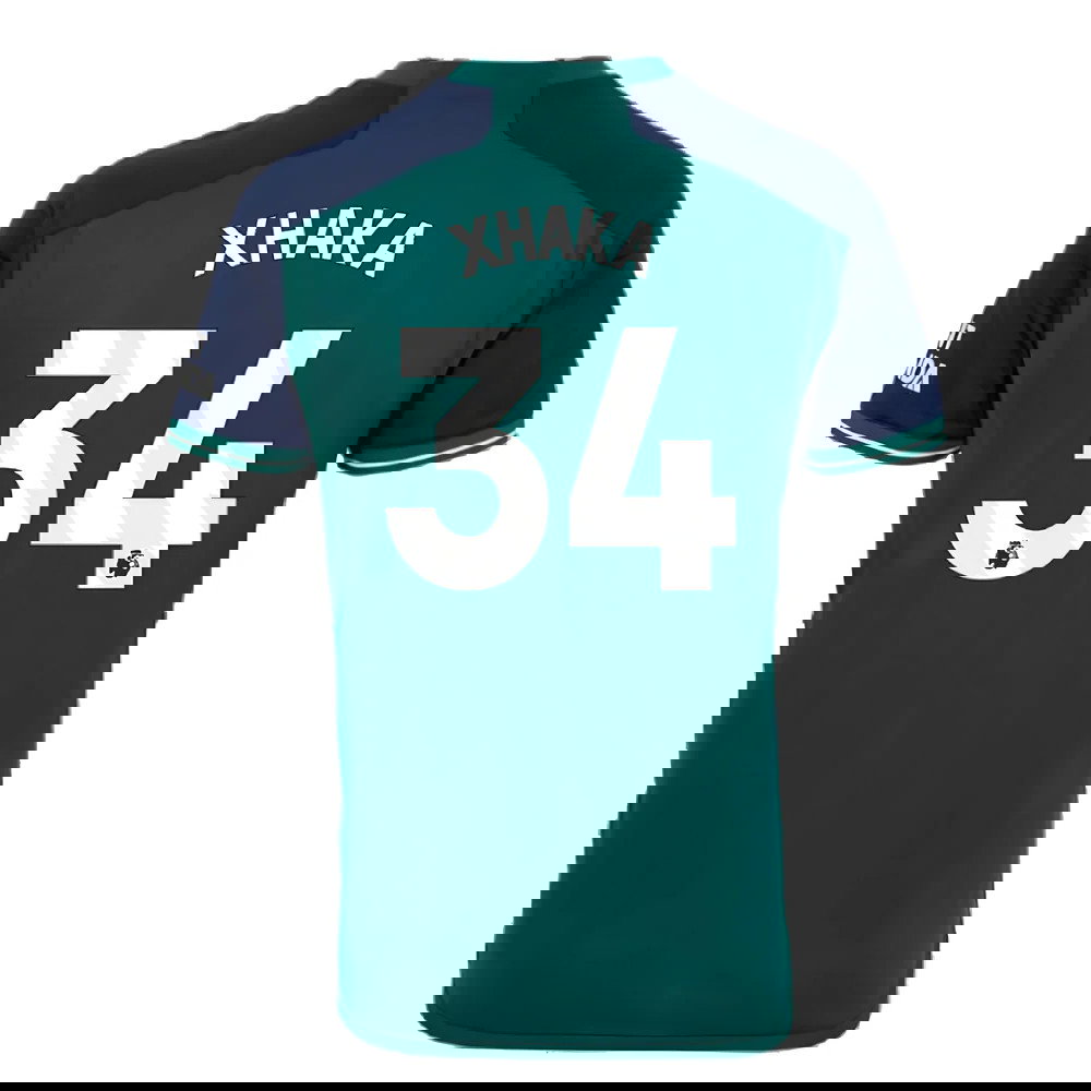 2023-2024 Arsenal Third Shirt (Xhaka 34)