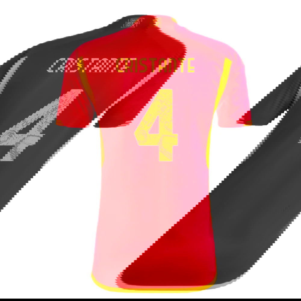 2023-2024 AS Roma Home Shirt (CRISTANTE 4)