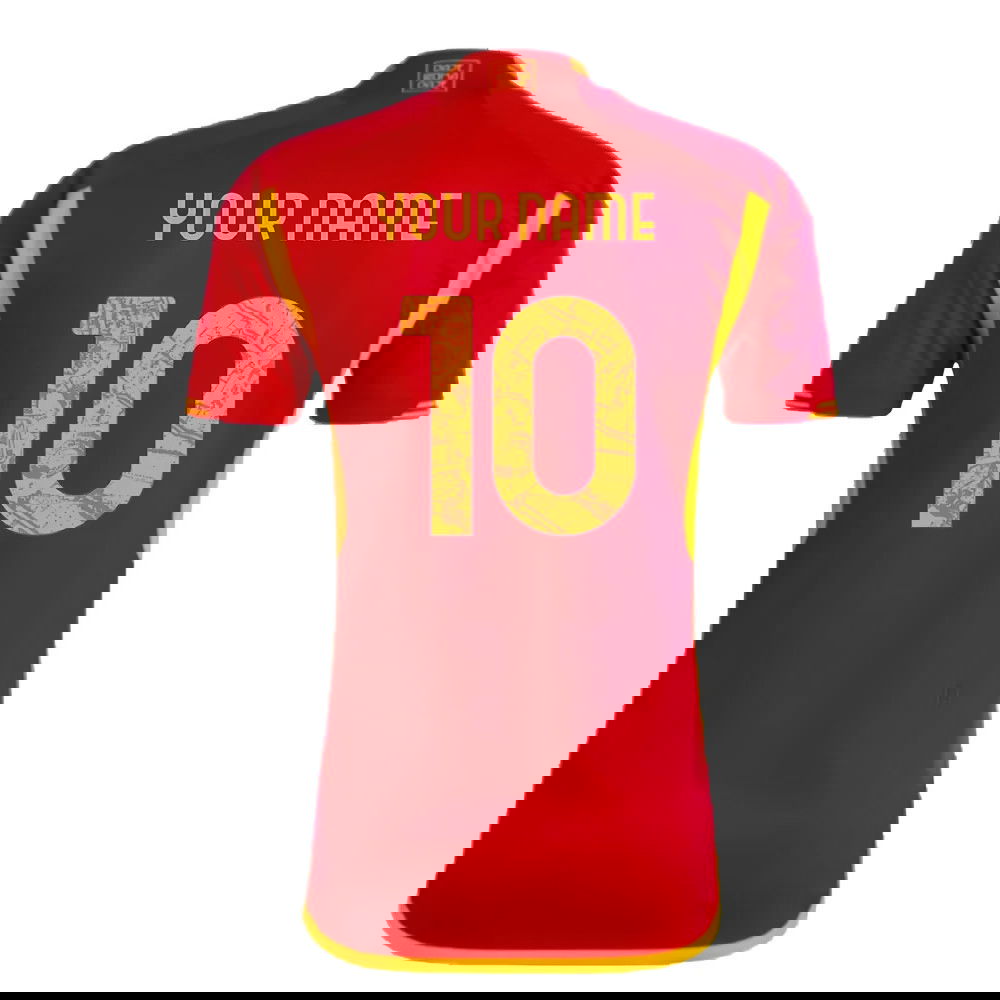 2023-2024 AS Roma Home Shirt (Your Name)