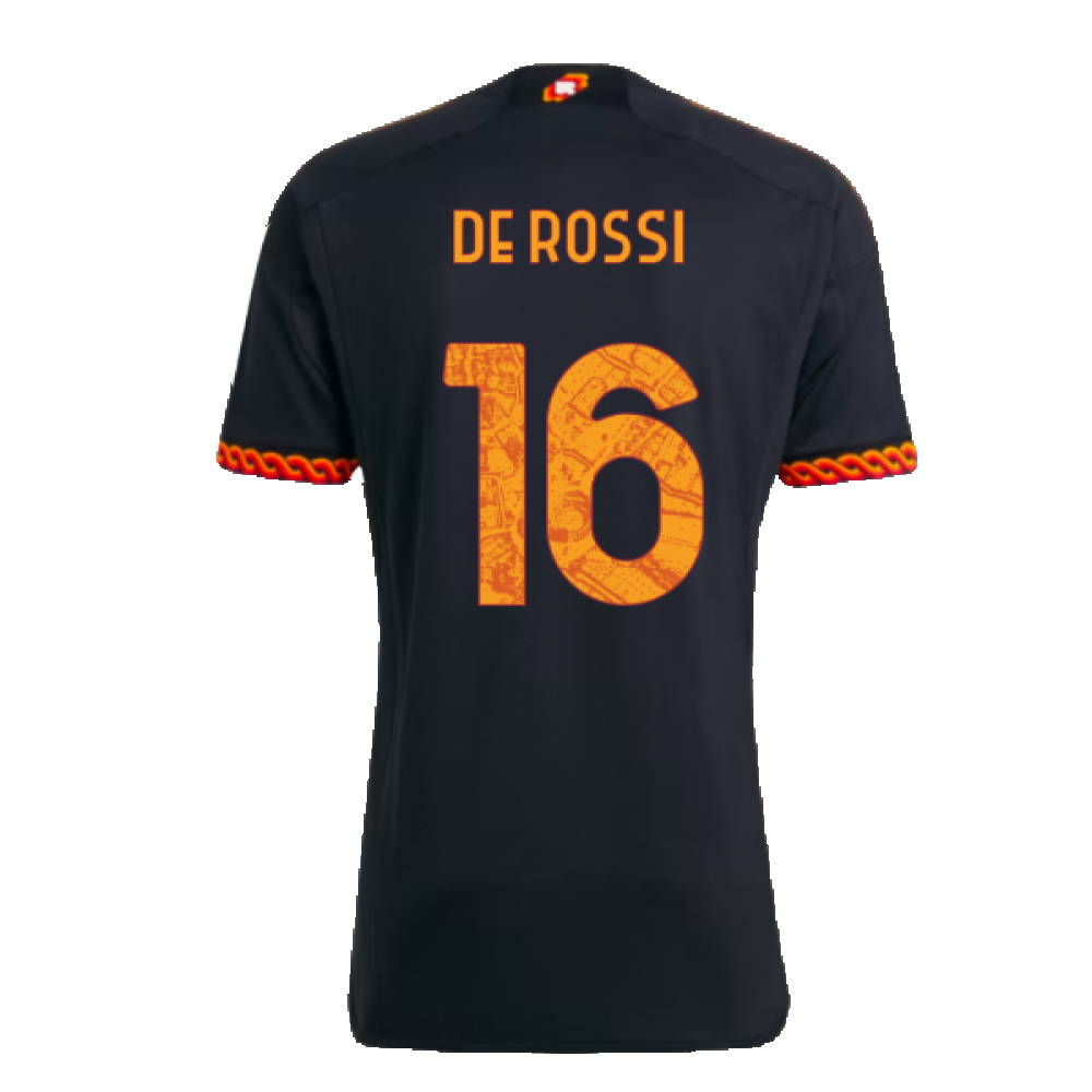 2023-2024 AS Roma Third Shirt (DE ROSSI 16)
