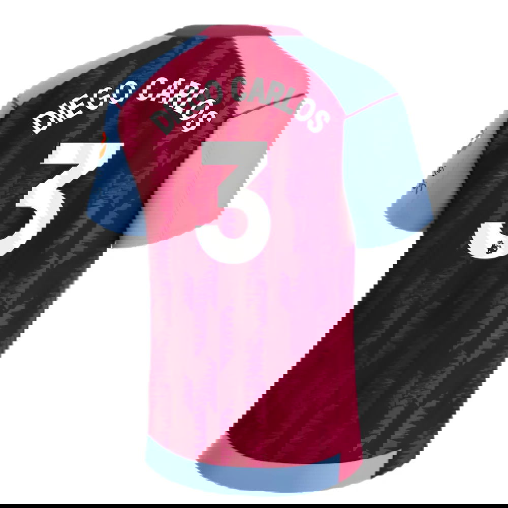 2023-2024 Aston Villa Home Shirt (Diego Carlos 3)