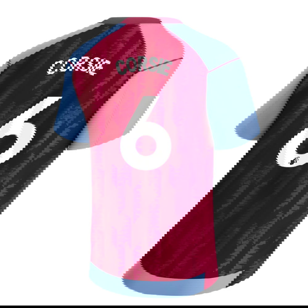 2023-2024 Aston Villa Home Shirt (Kids) (Corsie 6)