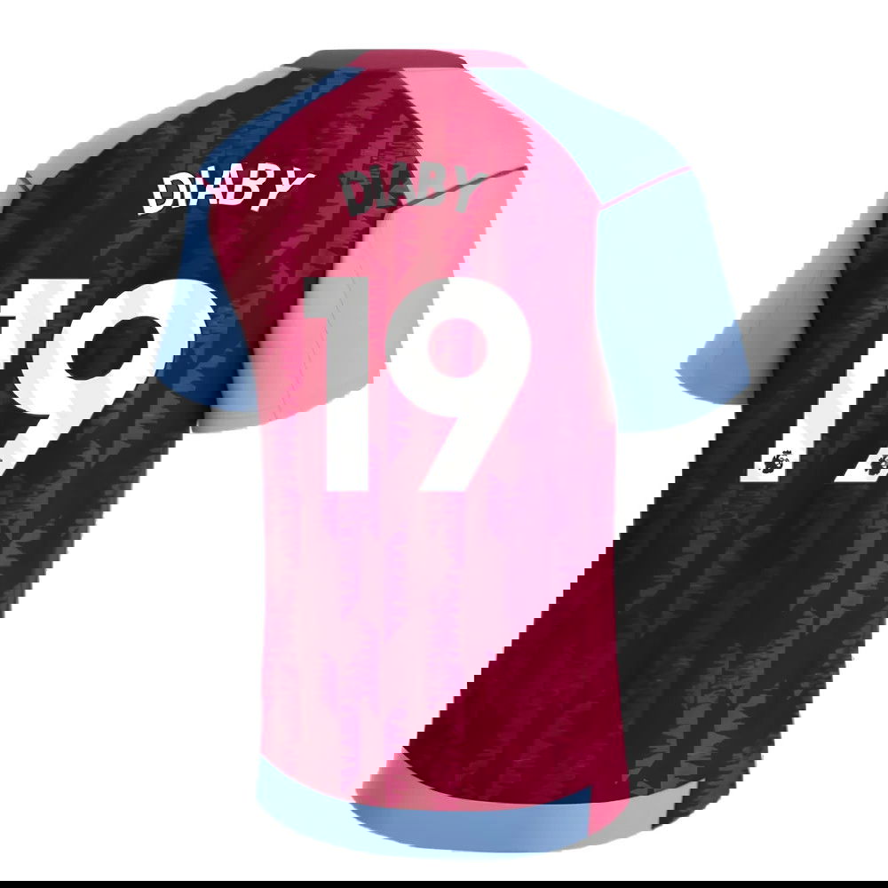 2023-2024 Aston Villa Home Shirt (Kids) (Diaby 19)