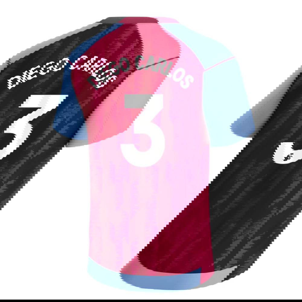 2023-2024 Aston Villa Home Shirt (Kids) (Diego Carlos 3)