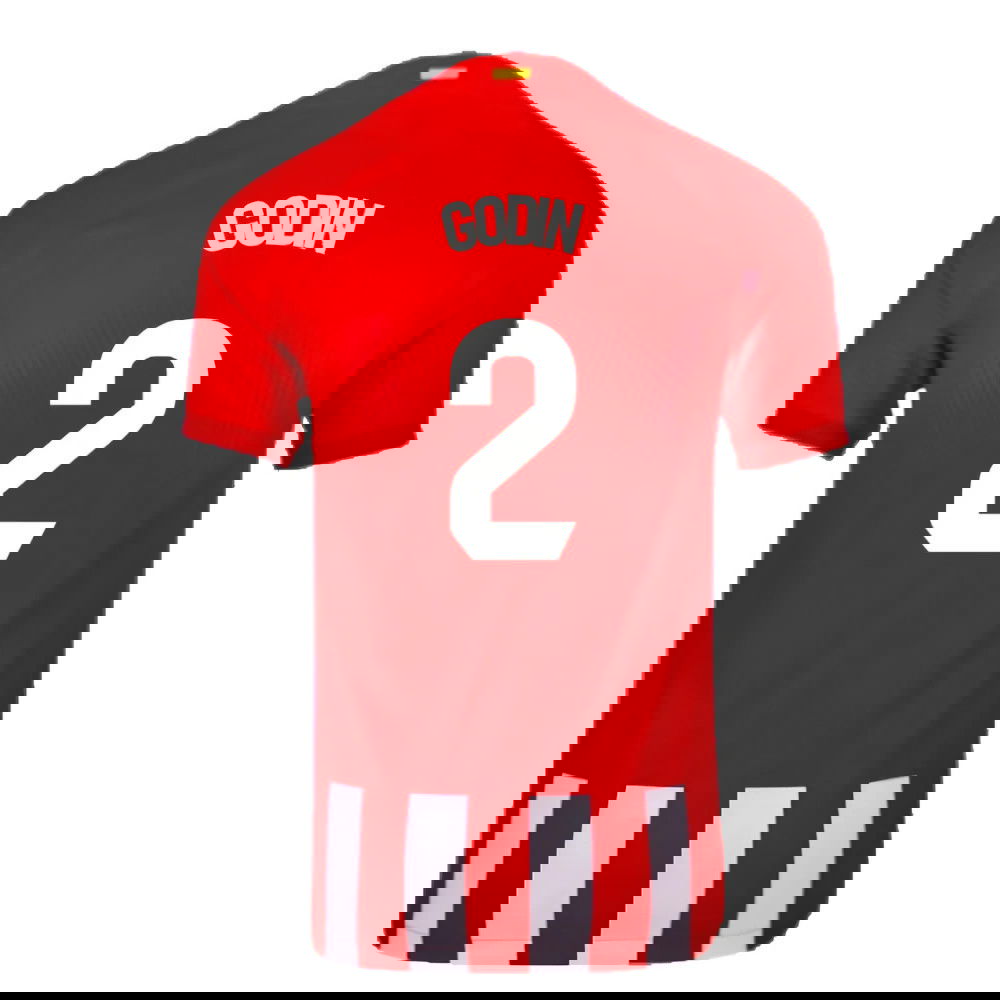 2023-2024 Atletico Madrid Home Shirt (Godin 2)