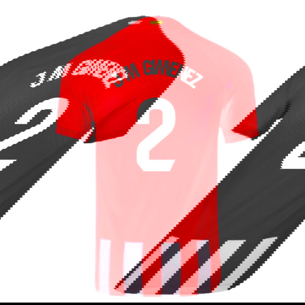 2023-2024 Atletico Madrid Home Shirt (J M Gimenez 2)