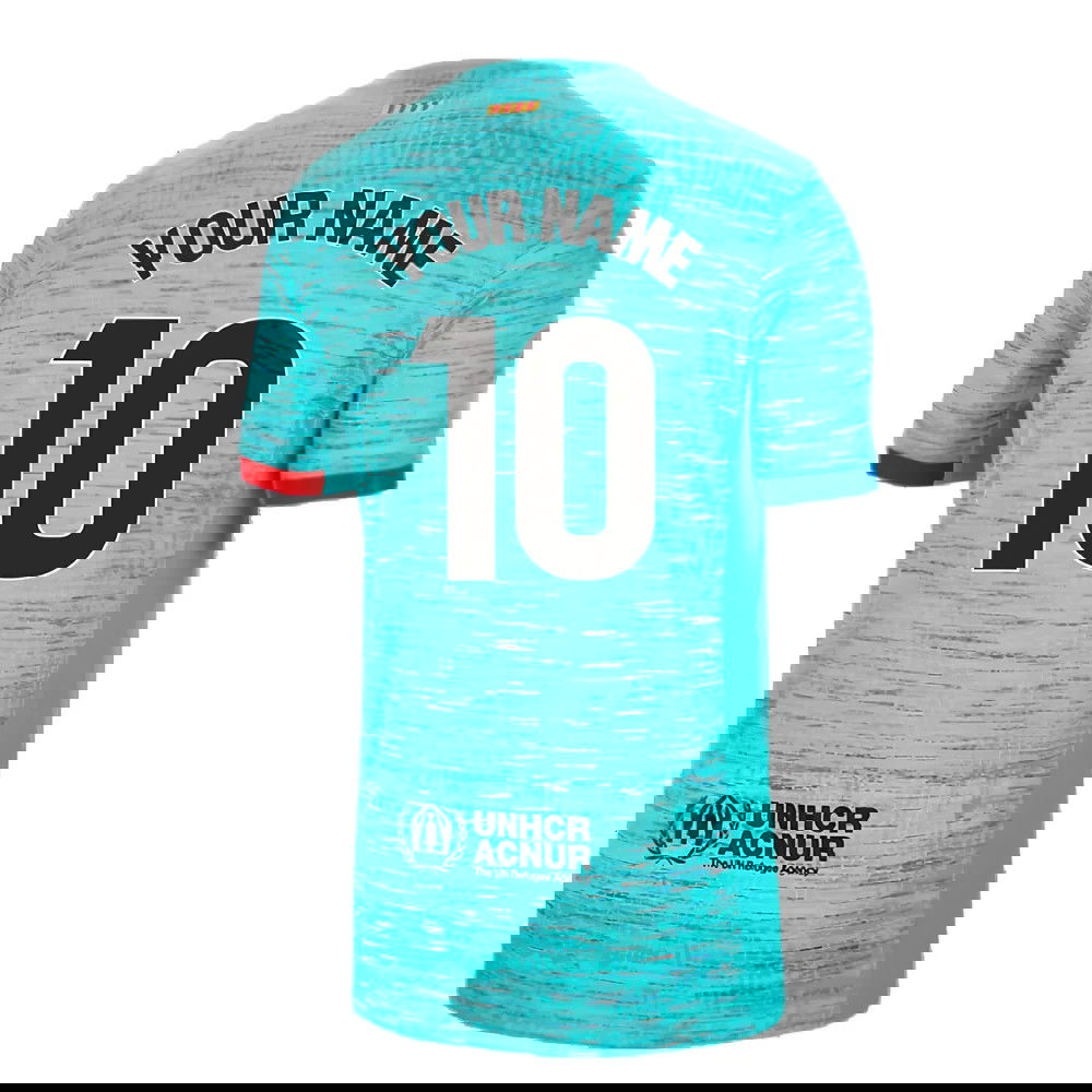 2023-2024 Barcelona Authentic Third Shirt (Your Name)