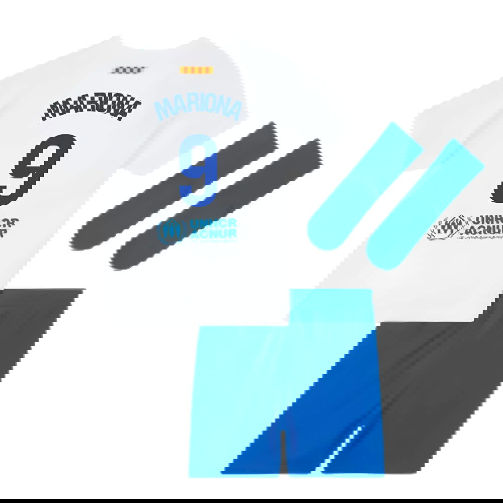 2023-2024 Barcelona Away Baby Kit (Mariona 9)