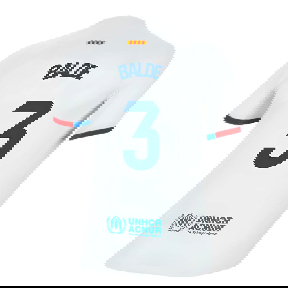 2023-2024 Barcelona Away Shirt (Kids) (Balde 3)