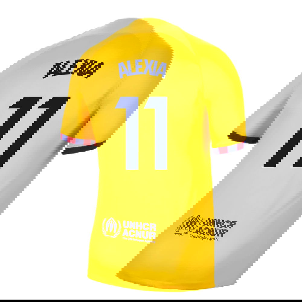 2023-2024 Barcelona Fourth Shirt (Alexia 11)
