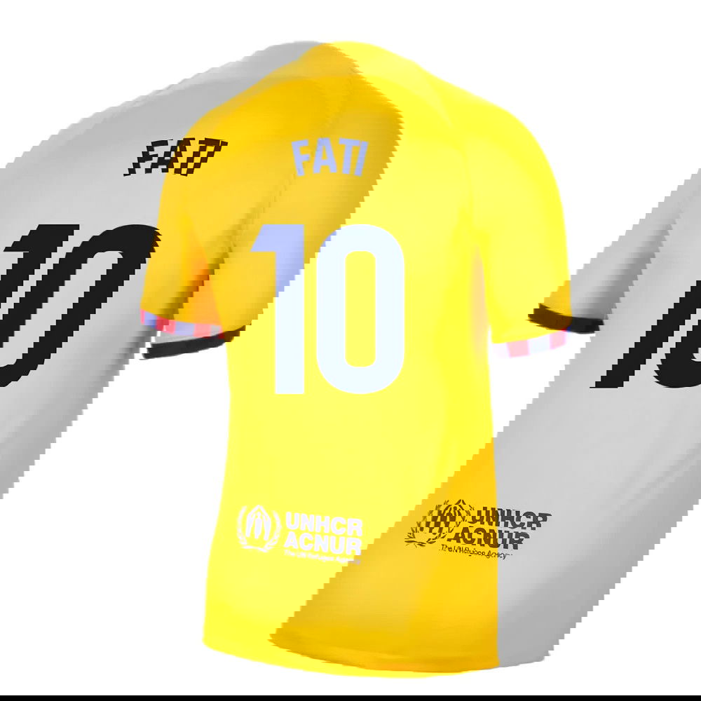 2023-2024 Barcelona Fourth Shirt (Fati 10)
