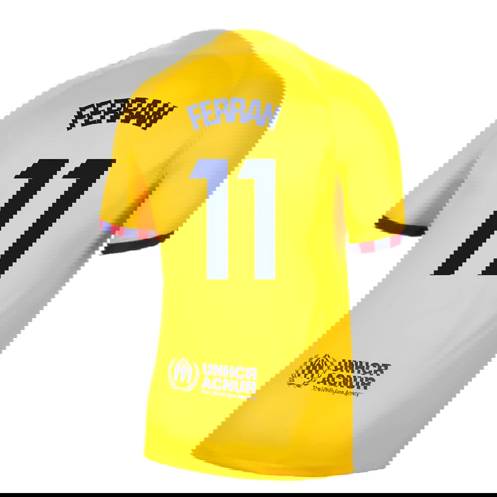 2023-2024 Barcelona Fourth Shirt (Ferran 11)
