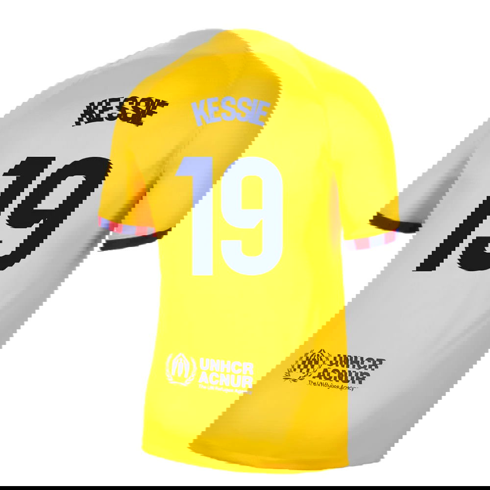 2023-2024 Barcelona Fourth Shirt (Kessie 19)