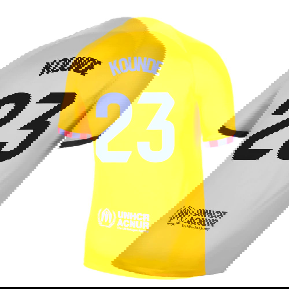 2023-2024 Barcelona Fourth Shirt (Kounde 23)