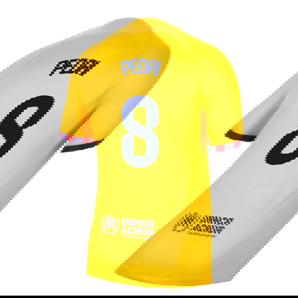 2023-2024 Barcelona Fourth Shirt (Pedri 8)