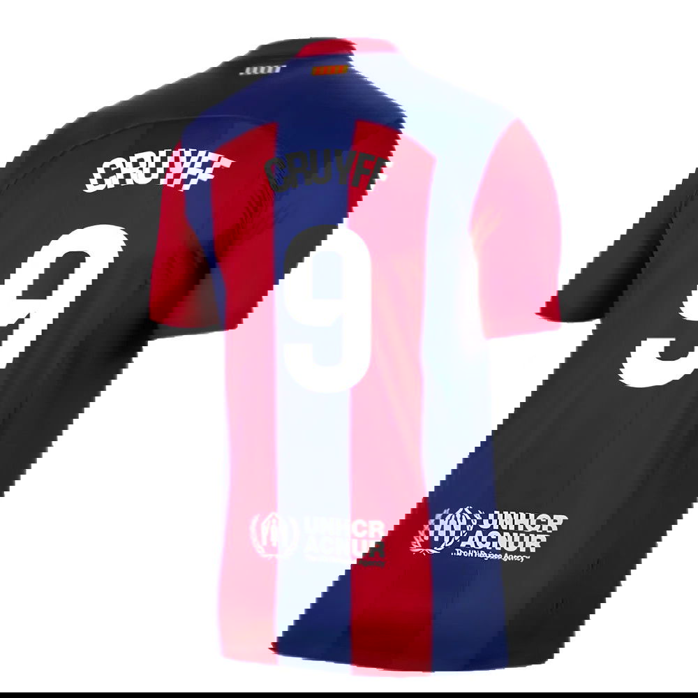 2023-2024 Barcelona Home Shirt (Cruyff 9)