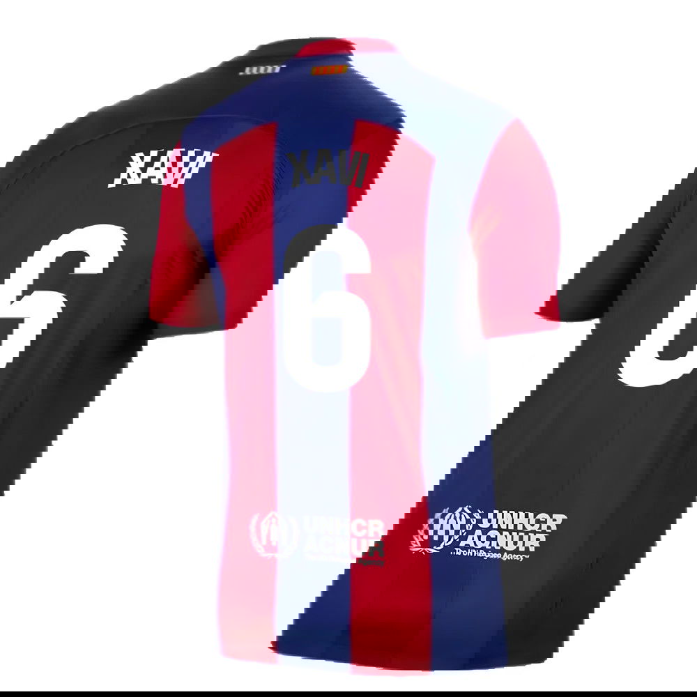 2023-2024 Barcelona Home Shirt (Xavi 6)