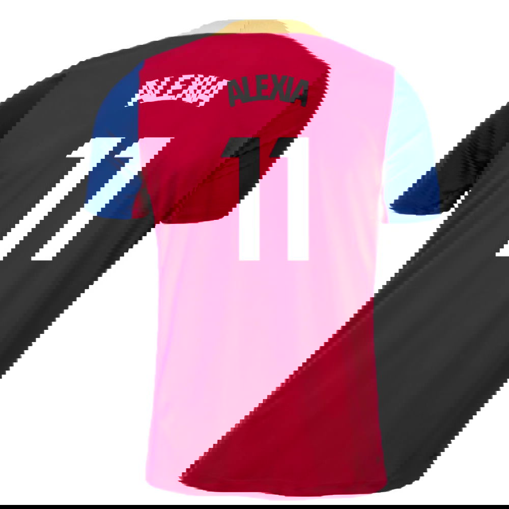 2023-2024 Barcelona Strike Training Shirt (Red) (Alexia 11)