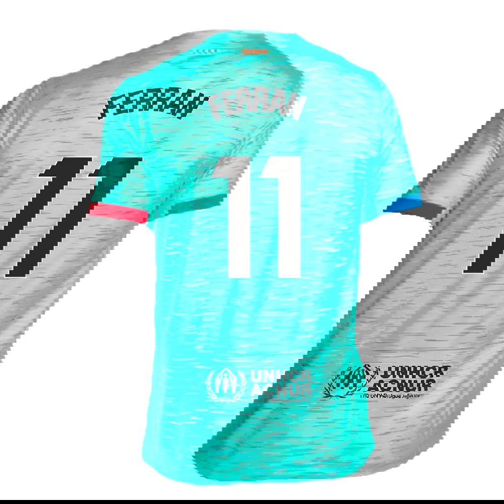 2023-2024 Barcelona Third Shirt (Ferran 11)