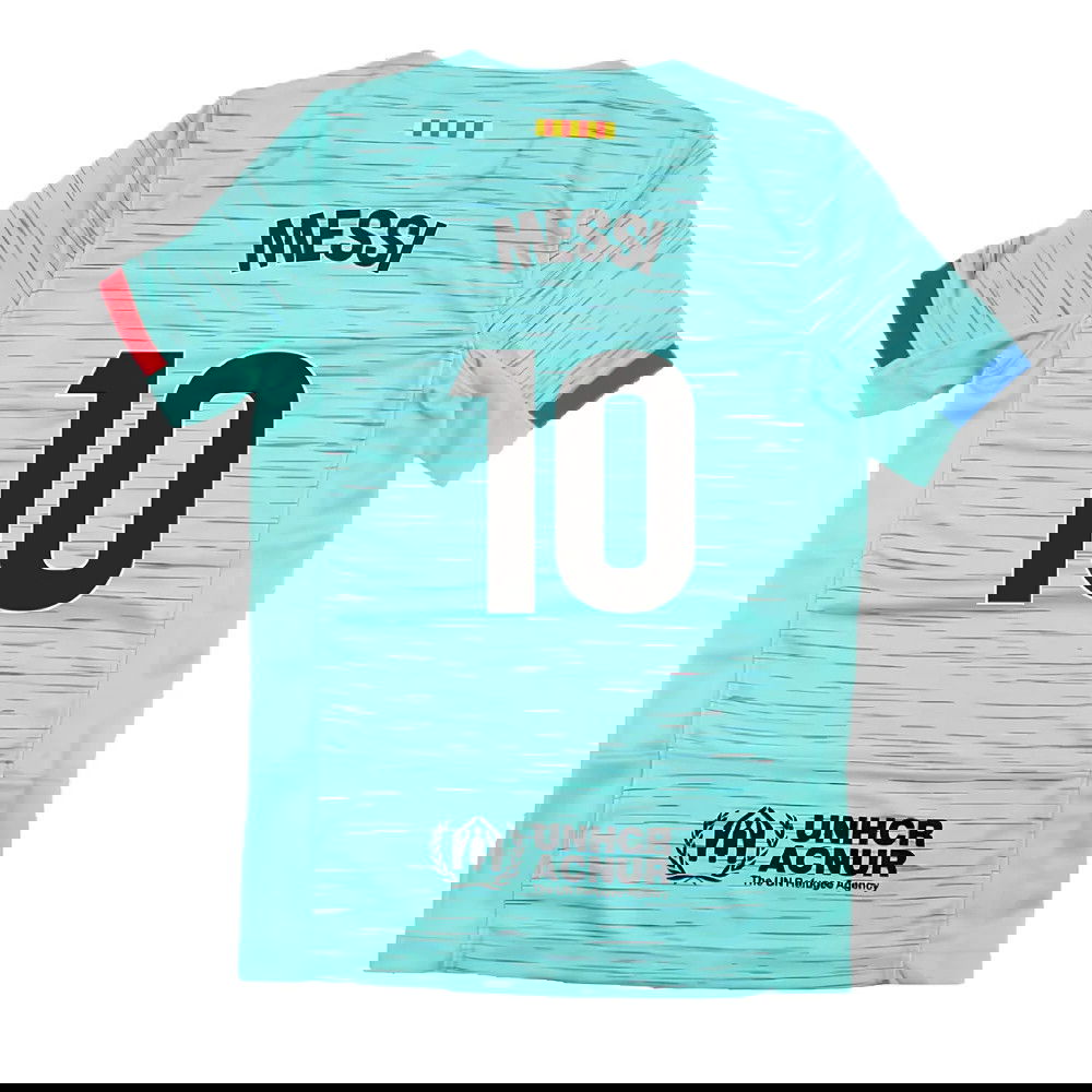 2023-2024 Barcelona Third Shirt (Kids) (Messi 10)
