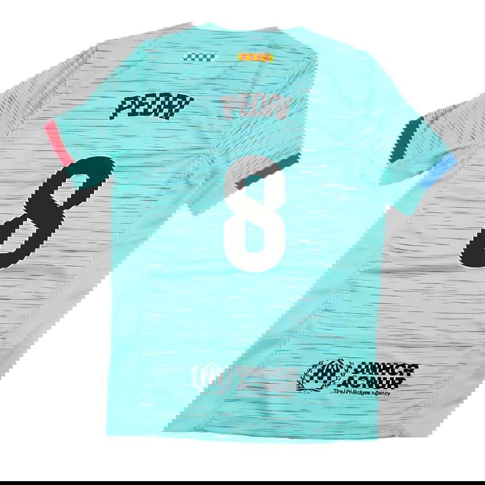 2023-2024 Barcelona Third Shirt (Kids) (Pedri 8)
