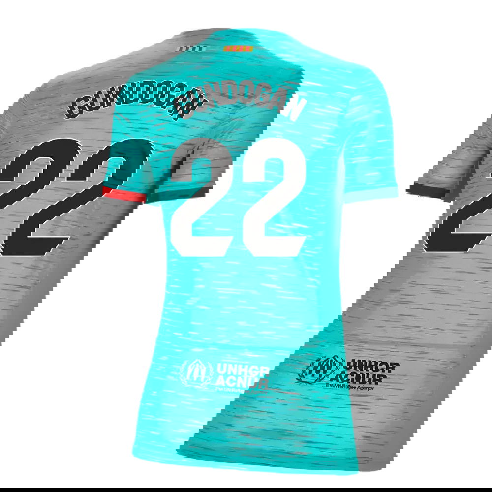 2023-2024 Barcelona Third Shirt (Ladies) (Gundogan 22)