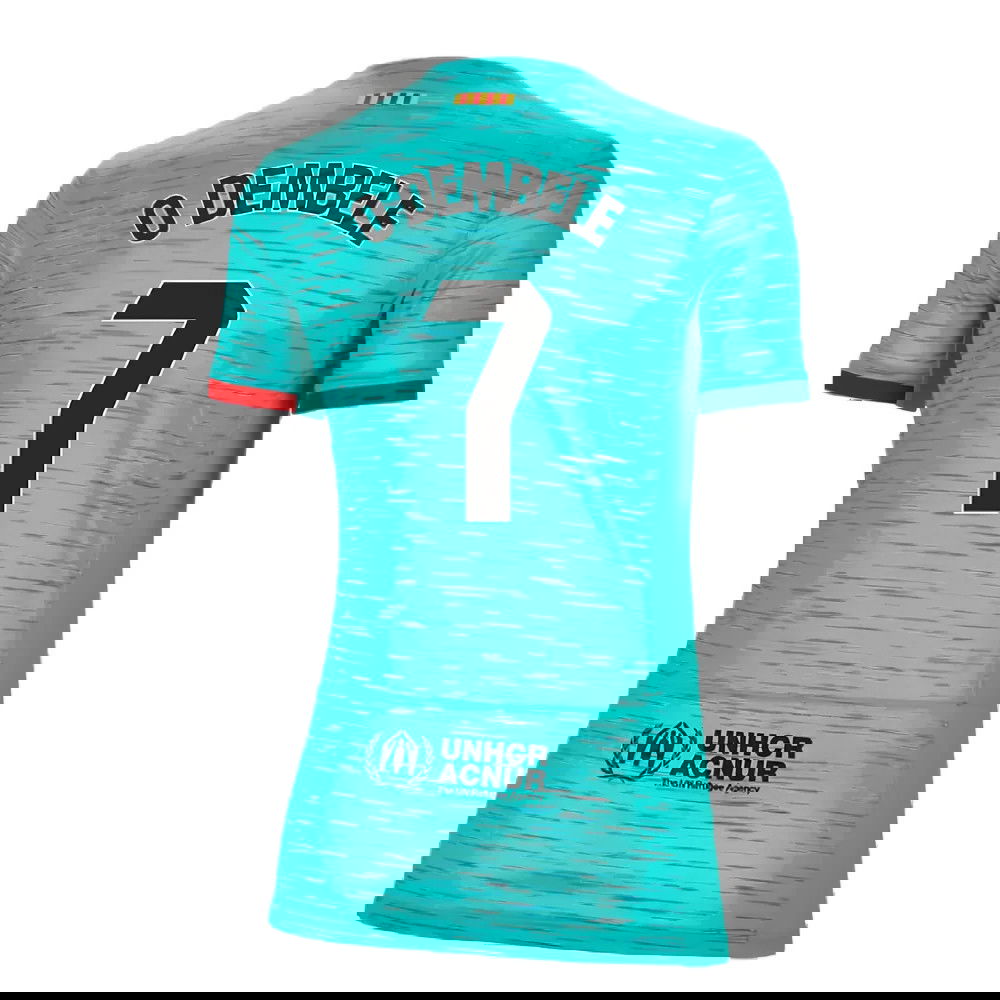 2023-2024 Barcelona Third Shirt (Ladies) (O Dembele 7)