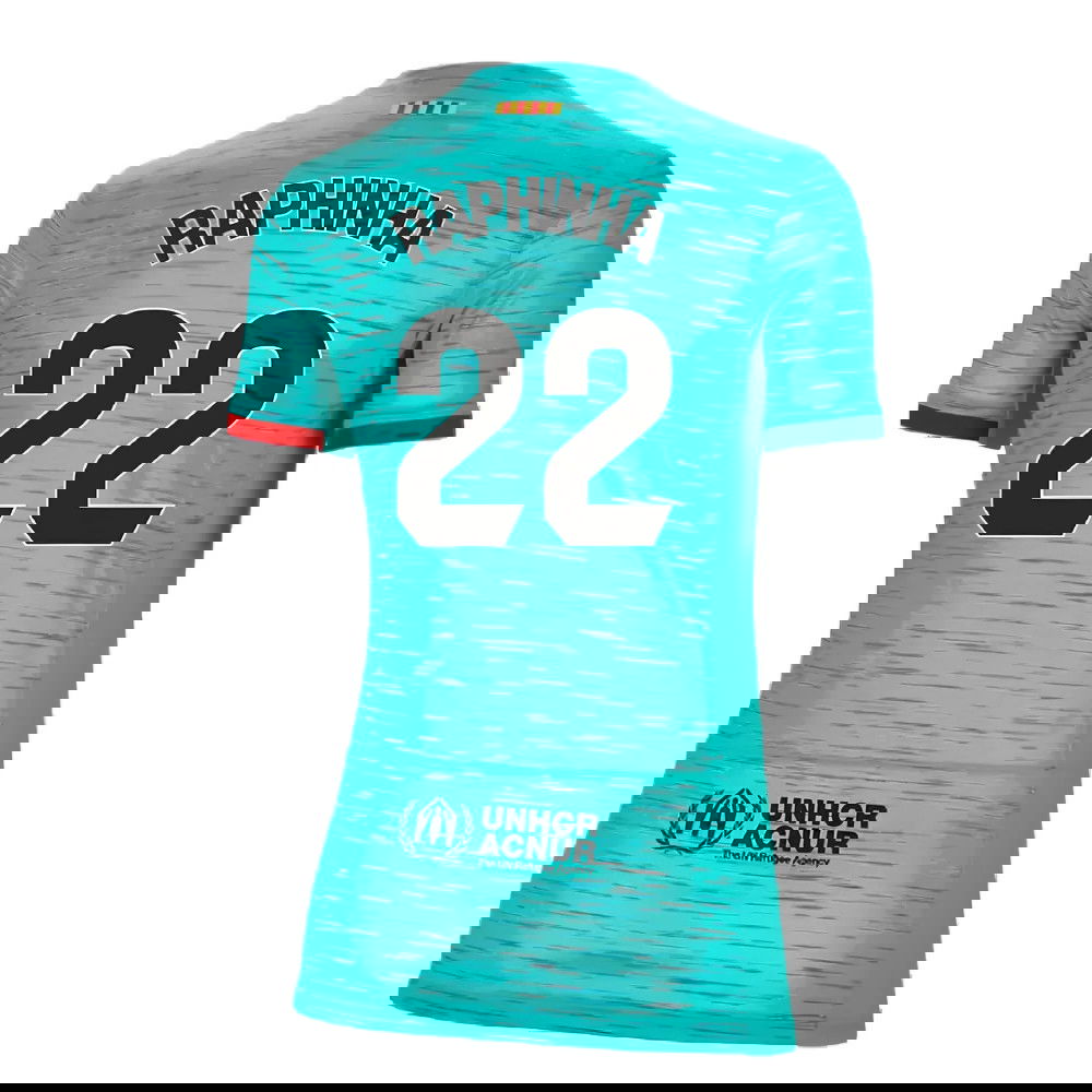 2023-2024 Barcelona Third Shirt (Ladies) (Raphinha 22)