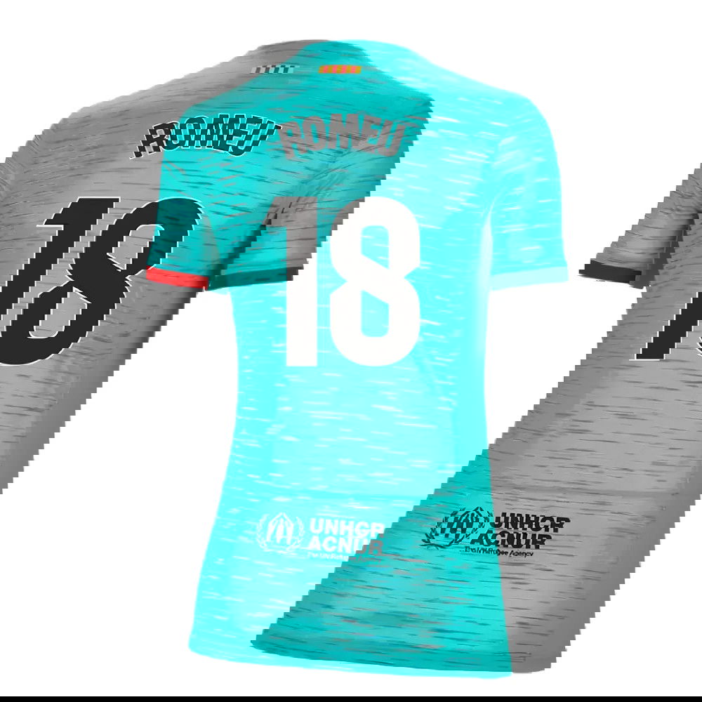 2023-2024 Barcelona Third Shirt (Ladies) (Romeu 18)