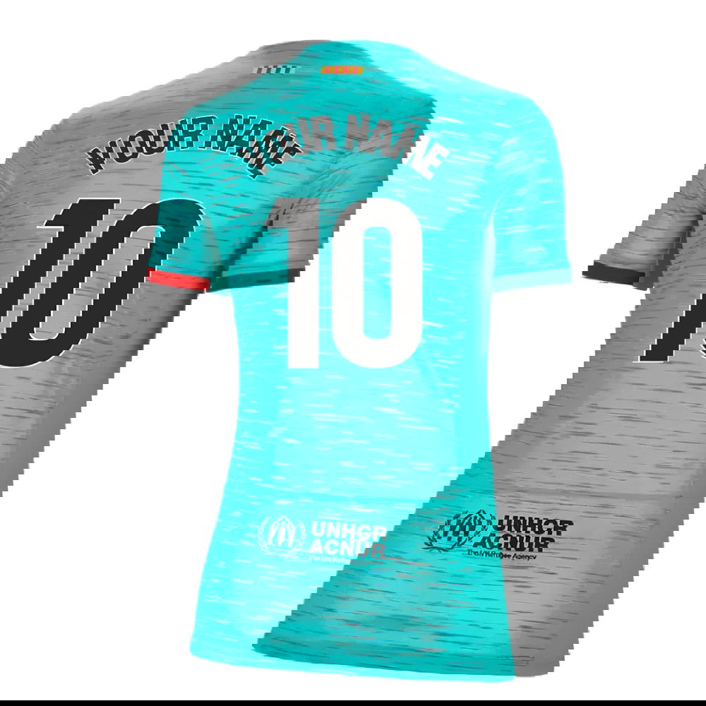 2023-2024 Barcelona Third Shirt (Ladies) (Your Name)