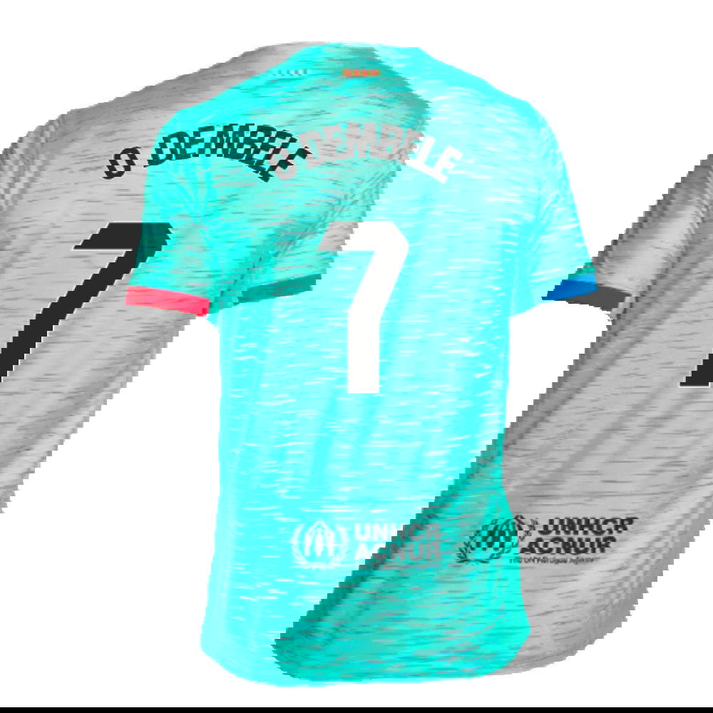 2023-2024 Barcelona Third Shirt (O Dembele 7)