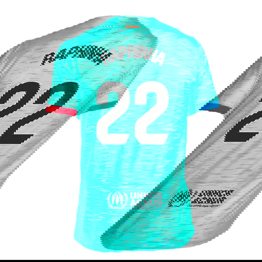 2023-2024 Barcelona Third Shirt (Raphinha 22)